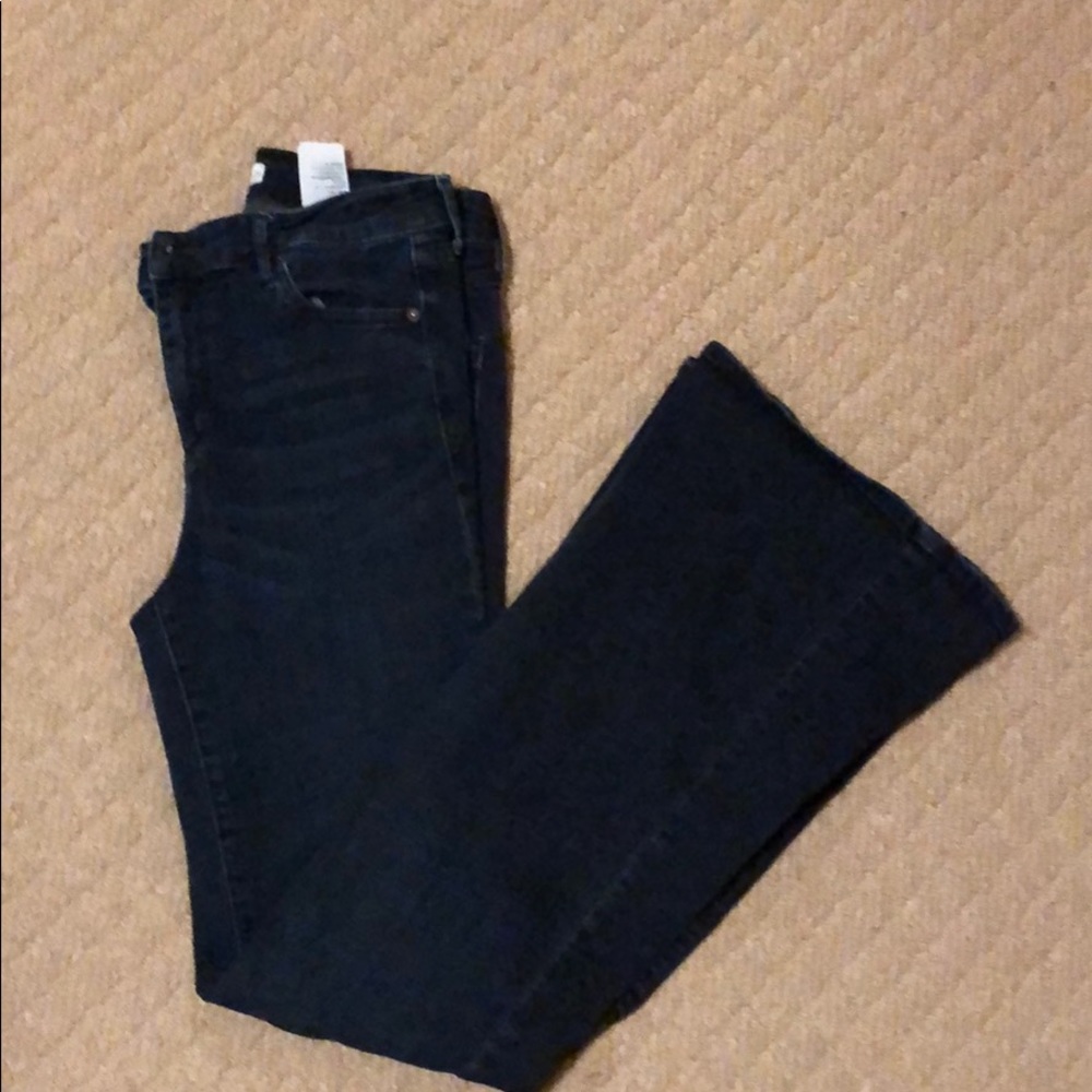 Abercrombie and Fitch High Rise Flare Jeans